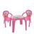 Conjunto Mesa Mesinha Infantil Com Duas Cadeiras