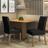 Conjunto Sala de Jantar Mesa Tampo de Madeira 2 Cadeiras Rustic/Oxford Tainá Madesa