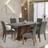 Conjunto Sala de Jantar Mesa Tampo de Madeira 6 Cadeiras Silver Britney Madesa