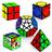 Conjunto Speed Cube Set STEAM Life, pacote com 5 Magic Cube para crianças e adultos