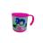 Copo caneca infantil de plástico emborrachada 200ml