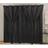 Cortina Blackout Pvc Com Tecido Voil 2,80 M X 2,30 M Preto