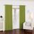 Cortina Oxford Verde-Pistache 300X270 Sala/Quarto Fabritex