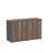 Credenza com 03 Portas P25 Pandin 1,20 M Walnut e Grafito