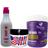 Creme Alisante Black 300g Juca + Shampoo Neutralizante 300ml Juzy + Mascara Açai 500g Thyrre