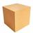 Cubo 8x8x8 Liso MDF Cru (100 Unidades)