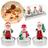 Decoração Mesa de Natal Kit 3 Velas 3D Noel e Boneco de Neve - ART CHRISTMAS