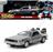 Delorean - Time Machine c/ Luz - Back to the Future I - Hollywood Rides - 1/24 - Jada