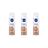 Desodorante Aero Nivea 150ml Fem Clinic Derma Prot-Kit C/3un