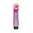 Dildo Pênis em Silicone Cristal Colorido com Veias e Glande a Pilhas 20cm