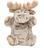 DolliBu Moose Pelúcia Fantoche de Mão para Crianças - Brinquedo de Boneco de Mão Animal Peludo Macio para Jogos de Show de Fantoches & Teatros de Fantoches para Crianças, Brinquedo Educacional de Bonecos Fofos para Ensinar Crianças & Crianças