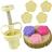 Ejetor Moldes Flores Kit 4 Estampas Brigadeiro 25g Doces