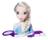 Elsa Boneca Infantil Frozen Styling Heads