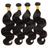 Extensões de cabelo MDL Brazilian Virgin Body Wave 4 Bundles