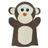 Fantoche - Feltro - Macaco - Kits E Gifts