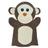 Fantoche - Feltro - Macaco - Kits E Gifts