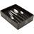 Faqueiro Wolff 30 Peças Aco Inox Pisa Two Tones Inox/Preto Gift Box