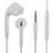 Fone De Ouvido Kingo Headset Estéreo S6 Branco