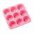 Forma De Silicone - Colors Cupcake 9 Cav. - Rosa - 1 unidade