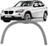 Friso Paralama Dianteiro Esq Bmw X1 E84 2009 A 2015