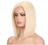 Front Lace Swiss Wig Curta Alta Qualidade Loira Clarissimo