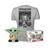 Funko Pop! & Tee Set The Mandalorian Grogu com biscoitos