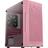 Gabinete Gamer Aerocool Trinity Mini Rosa Lateral Vidro