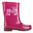 Galocha Barbie Rainbow Bota Infantil Grendene Transparente