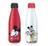 Garrafa Squeeze Mickey Mouse 600Ml Modelo Pet Paris Cores Diversas 1UN