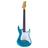 Guitarra Tagima TG-520 MBL E/PW TW Series Stratocaster HSS Metallic Blue C/ Escudo Branco Perolado e Escala Escura