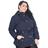 Jaqueta Parka Feminina Nylon Plus Size Peluciada Capuz