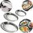 Jogo Cozinha 4 Travessas Oval Inox Rasa 22/25/29/39cm Servir