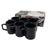 Jogo De Xicaras Caneca Café 6 Peças Cerâmica 80ml Preto