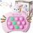 Jogo portátil Hevanky Fast Push Puzzle com brinquedo Bubble Stress