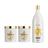 Kit 02 Pó Descolorante White 500G + 01 Ox 40 Volumes 900Ml