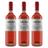 Kit 03 Unidades Vinho Carta Vieja Merlot Rosé 750ml