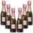 Kit 06 Unidades Mini Espumante Chandon Baby Brut Rosé 187Ml