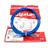 Kit 10 cabos patch cord gigalan cat6 - 1,5m azul furukawa