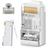 Kit 1000 Conectores Rj45, Macho Cat5E Blindado