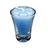 Kit 15 velas azul claro 7 cm no copinho 12 h decoração festa