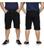 Kit 2 Bermudas Jeans Masculina Lycra Elastano Slim Premium Algodão 