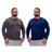 Kit 2 Blusas Térmica Masculina Plus Size Uv50+ Segunda Pele Proteção Solar