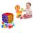 Kit 2 Brinquedo Basketball Baby + Cubo Didático Interativo