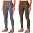 Kit 2 Calças Legging Lupo Sport Original Feminina Academia Leguin Legues Fitness Levanta Empina Bumbum