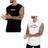 Kit 2 Camisetas Oversized Masculina Treino Academia Maromba