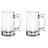 Kit 2 Canecas De Chopp Vidro Stein 360 Ml Chef Line