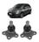 Kit 2 Pivô Inferior Suspensão Dianteira Citroen C3 2013 14