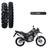 Kit 2 Pneus 100/100-18 + 90/90-21 XR 250 Tornado XTZ 250 Lander XT 225 XRE 300