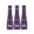 Kit 2 Shampoos Nexxus Frizz Defy 250ml + 1 Condicionador 250ml