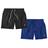 Kit 2 Shorts Bermudas Resina Liso Lisa Masculino Tactel Básico